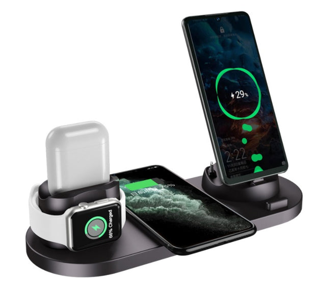 6 In 1 Charging Dock Station